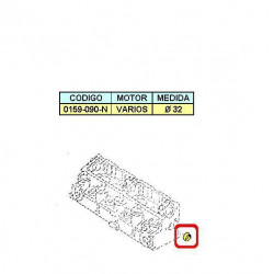 0159-09    BOUCHON CULASSE XD