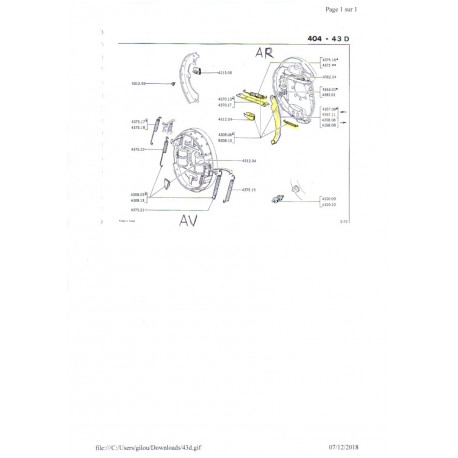 4308-14 JEU DE RESSORTS AR TT